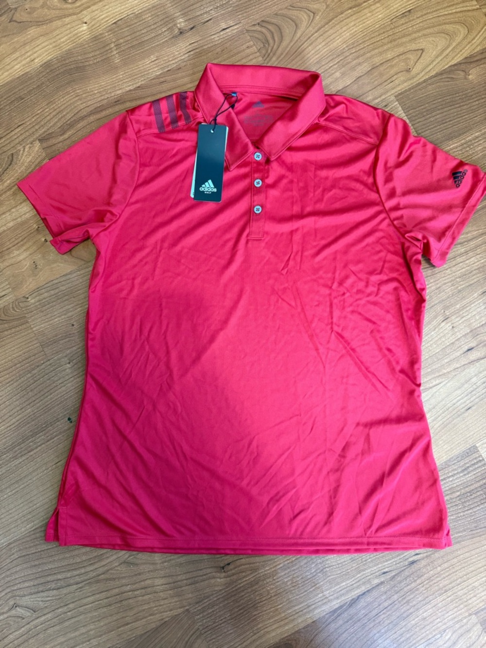 adidas Golf Collegiate Red Polo Shirt - Women’s